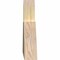 Ekena Millwork Portland Rough Sawn Timber Gable Bracket, Douglas Fir, 48"W x 10"H x 2"D x 6"F, 5/12 Pitch GBW048X10X0206POR00RDF - alternate 2